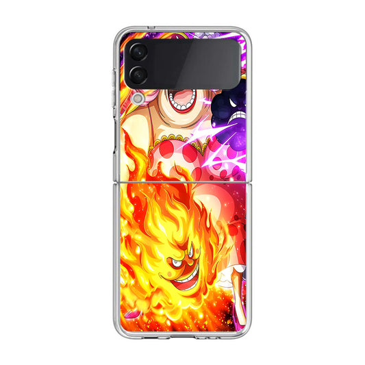 Big Mom With Prometheus And Zeus Samsung Galaxy Z Flip 3 Case