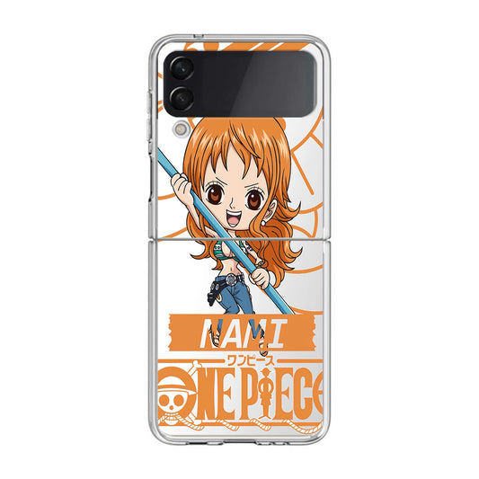 Chibi Nami Samsung Galaxy Z Flip 3 Case