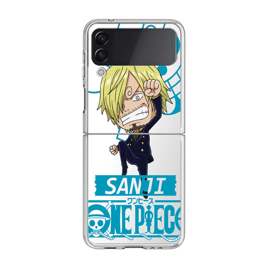 Chibi Sanji Samsung Galaxy Z Flip 3 Case