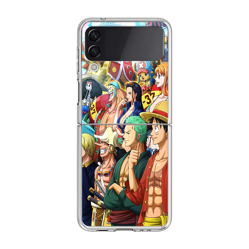 Crew of Mugiwara Pirate Samsung Galaxy Z Flip 3 Case