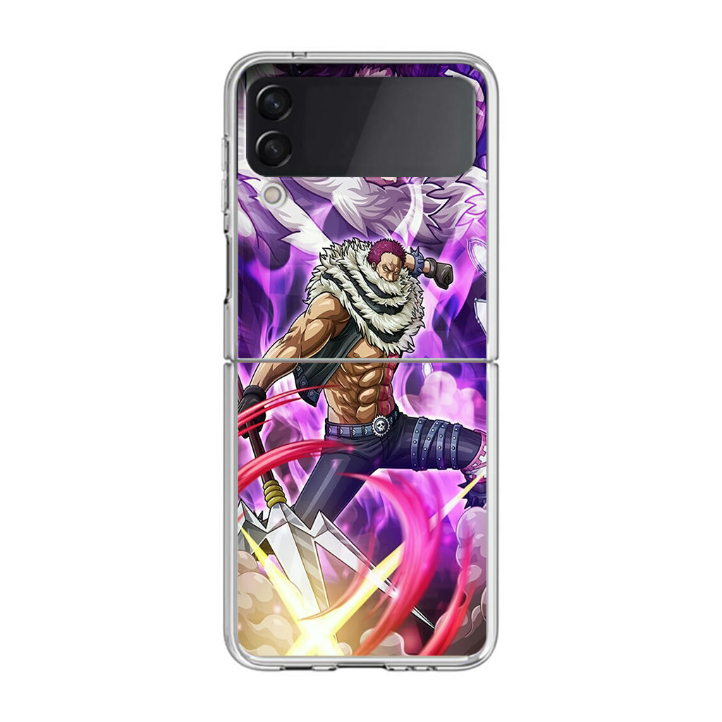 Katakuri Wielding Mogura Samsung Galaxy Z Flip 3 Case