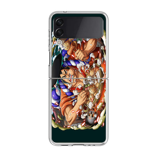 Kozuki Oden Eating Oden Samsung Galaxy Z Flip 3 Case