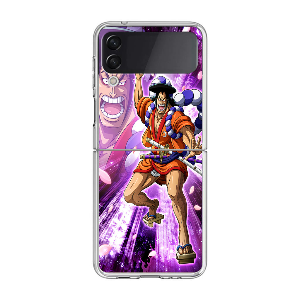 Kozuki Oden Signature Pose Samsung Galaxy Z Flip 3 Case