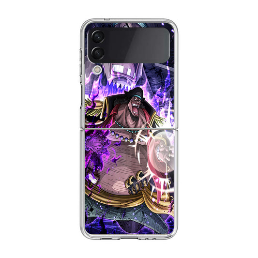 Kurohige With Two Devil Fruits Power Samsung Galaxy Z Flip 3 Case