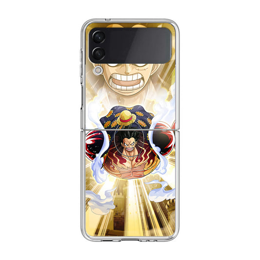 Luffy Flying Bounce Man Samsung Galaxy Z Flip 3 Case