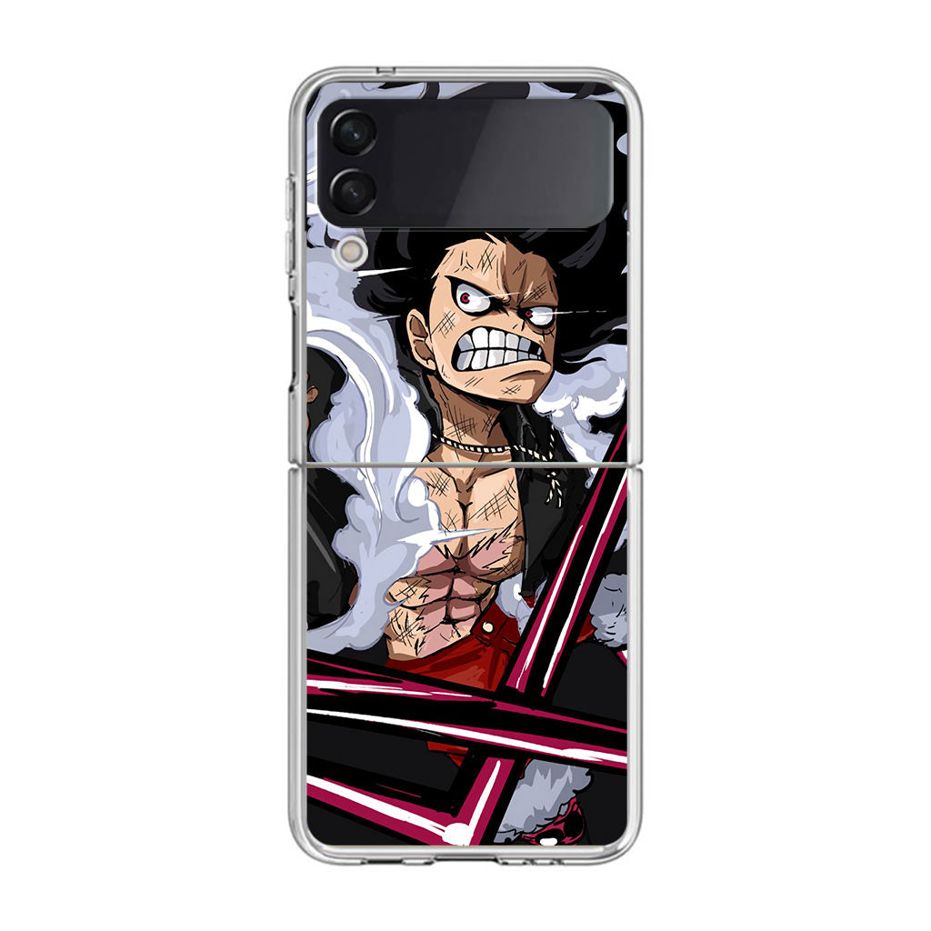 Luffy Snake Man Culverin Art Samsung Galaxy Z Flip 3 Case