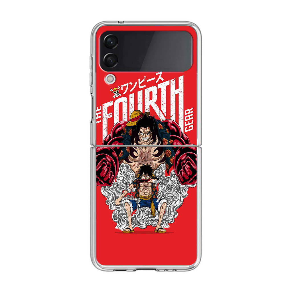 Luffy The Fourth Gear Red Samsung Galaxy Z Flip 3 Case