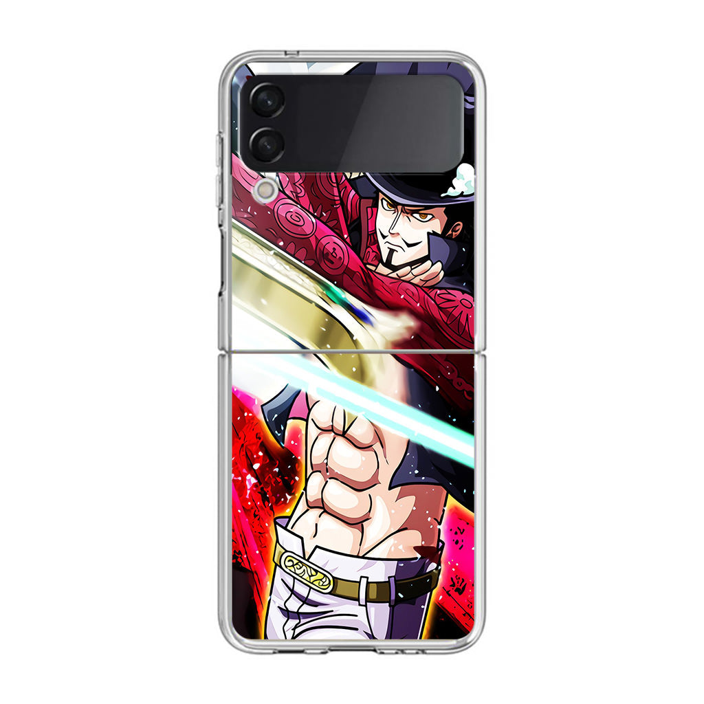 Mihawk The Strongest Swordsman Samsung Galaxy Z Flip 3 Case