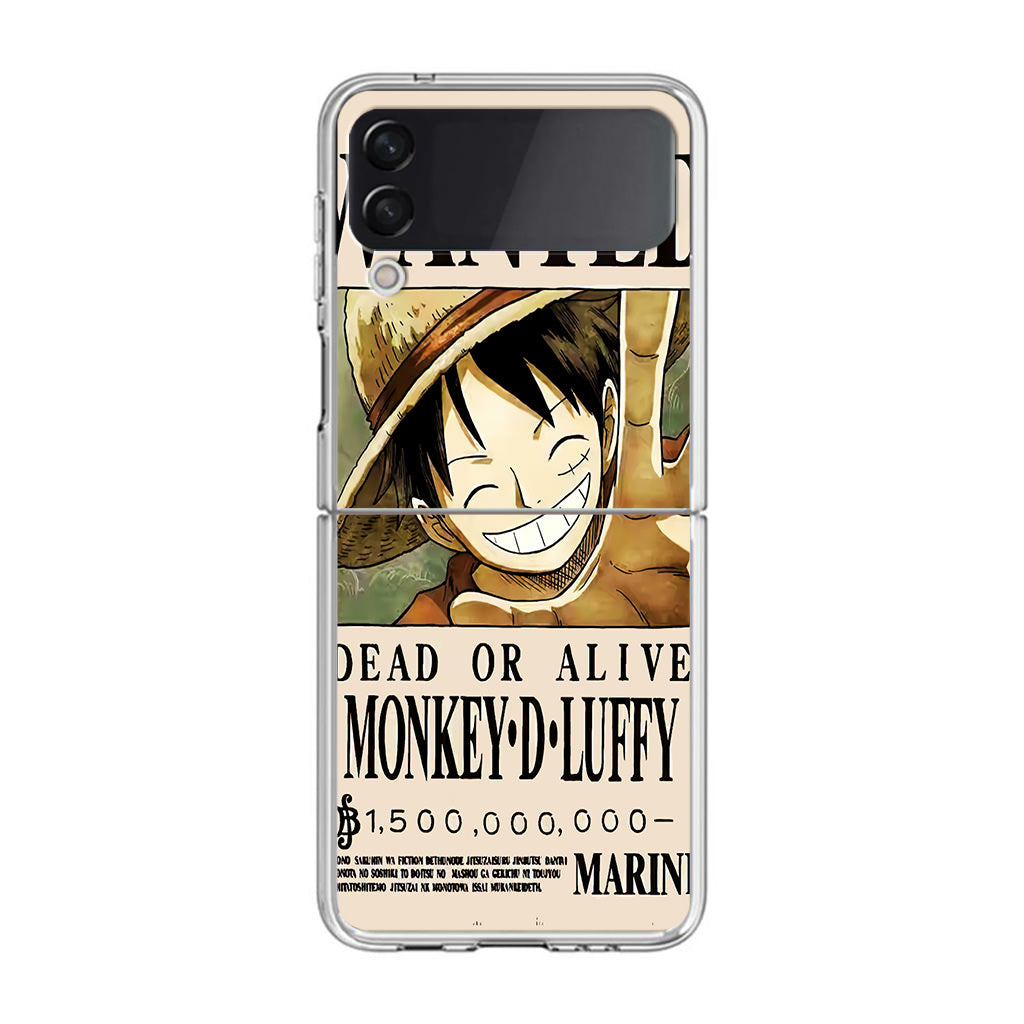 Monkey D Luffy Bounty Samsung Galaxy Z Flip 3 Case