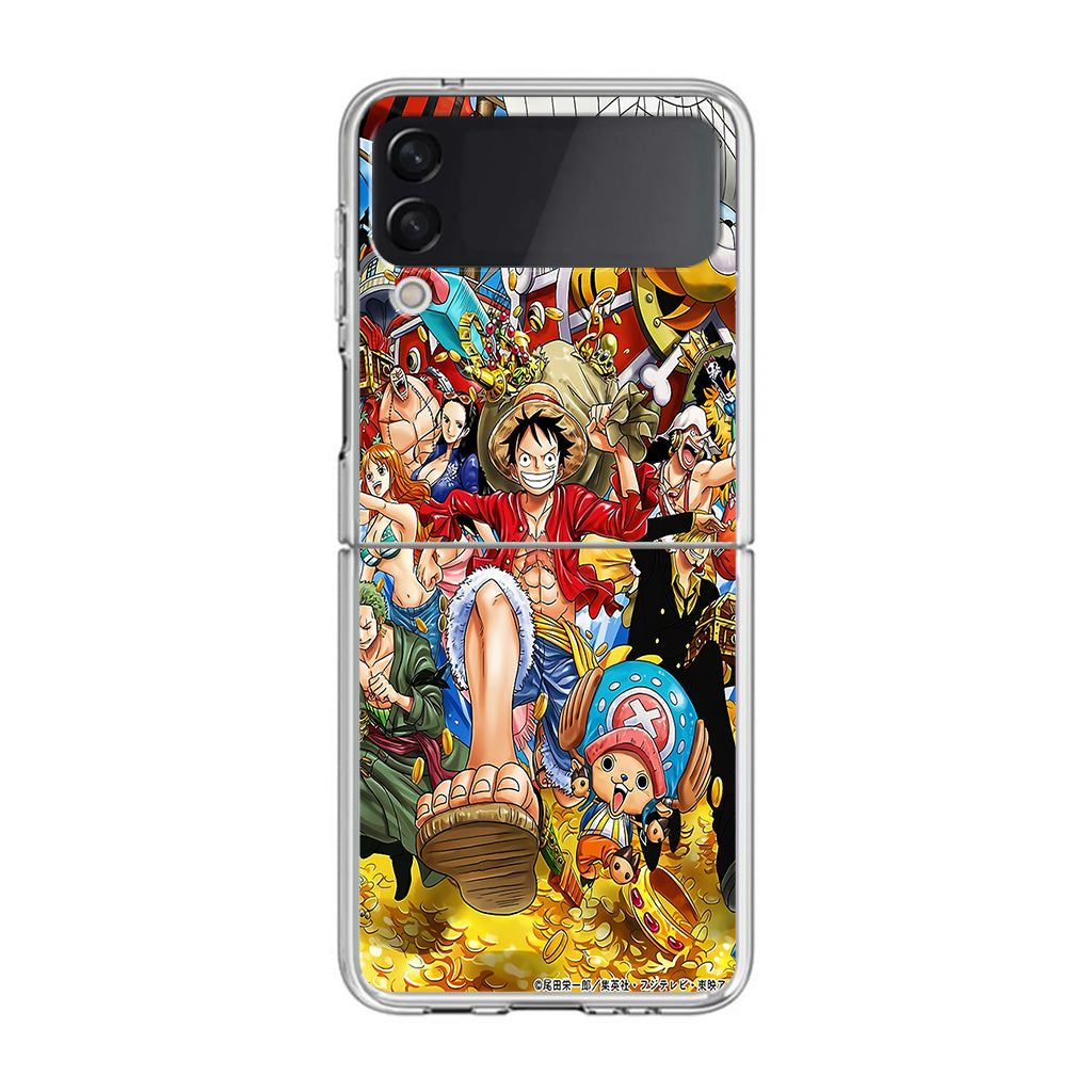 Mugiwara Crew One Piece Samsung Galaxy Z Flip 3 Case