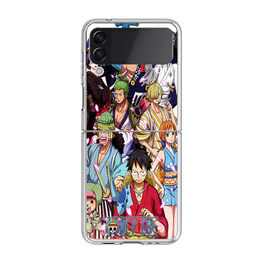 Mugiwara Crew Wano Samsung Galaxy Z Flip 3 Case