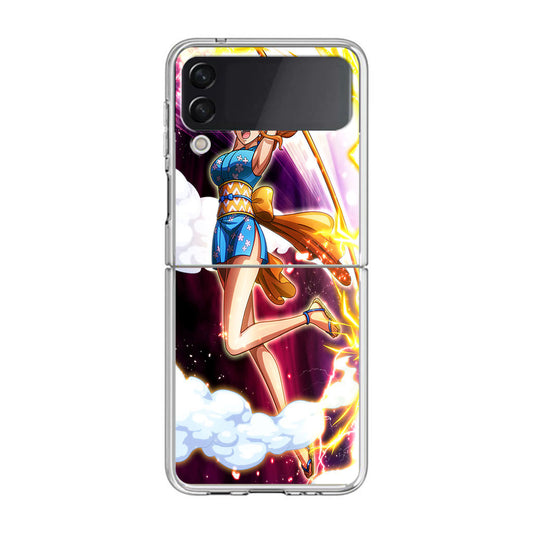 Nami Ninpo Raitei Samsung Galaxy Z Flip 3 Case