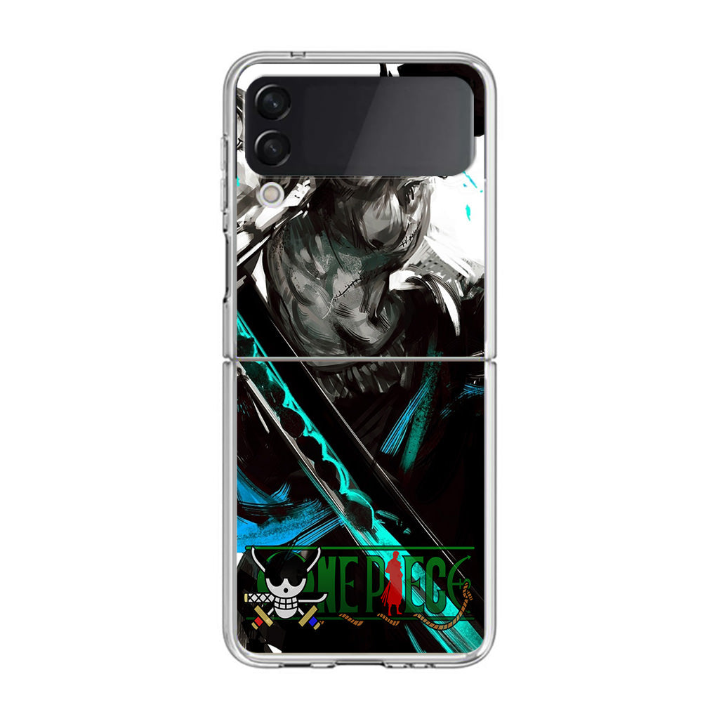 Roronoa Zoro One Piece Samsung Galaxy Z Flip 3 Case