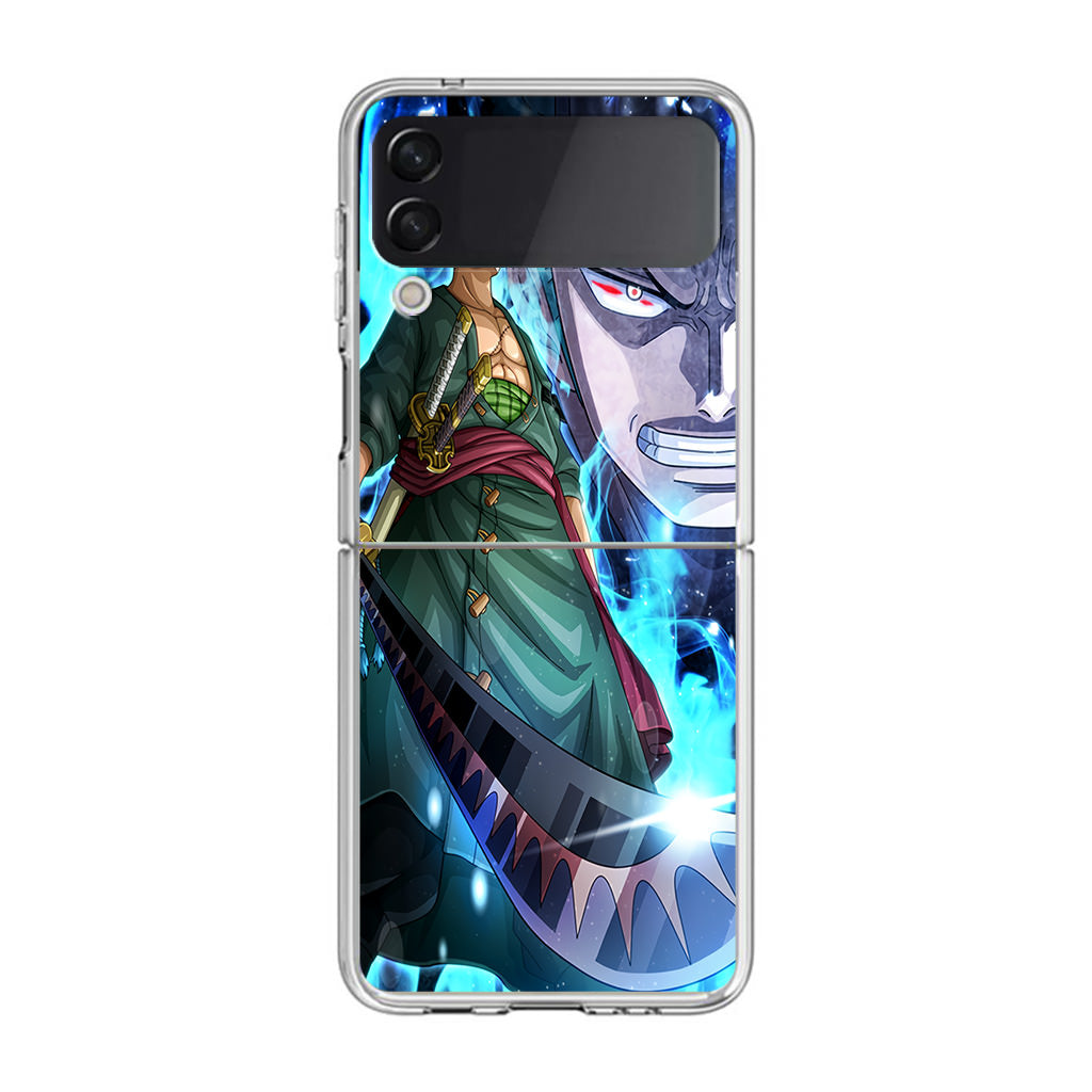 Roronoa Zoro Shusui Sword Samsung Galaxy Z Flip 3 Case