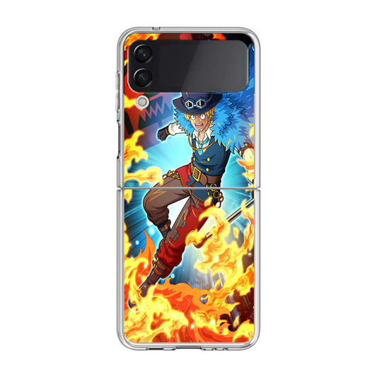 Sabo Fire Fruit Power Samsung Galaxy Z Flip 3 Case