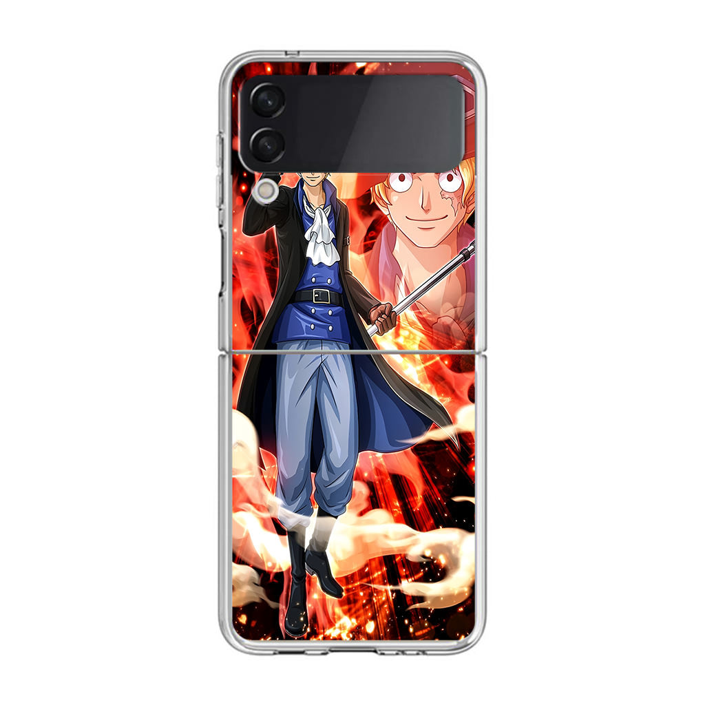 Sabo Revolutionary Army Samsung Galaxy Z Flip 3 Case