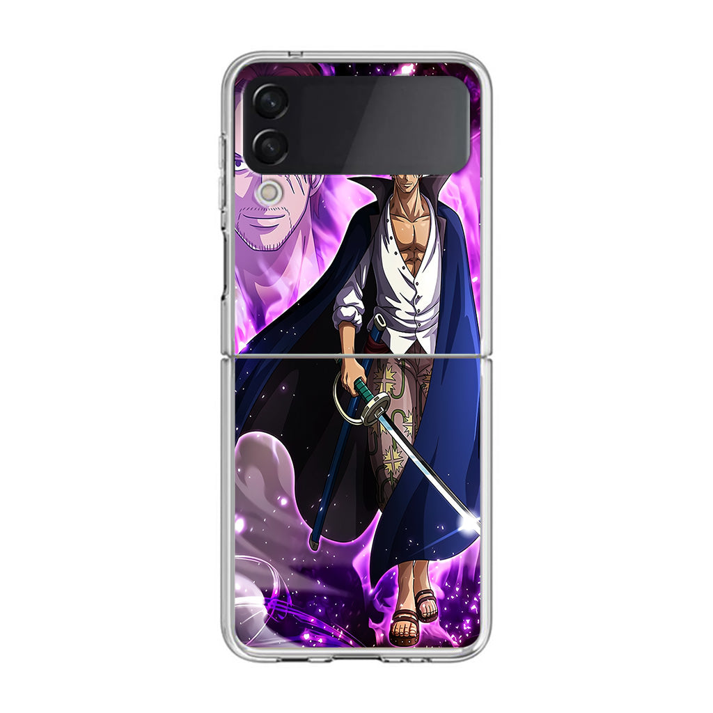 The Emperor Red Hair Shanks Samsung Galaxy Z Flip 3 Case