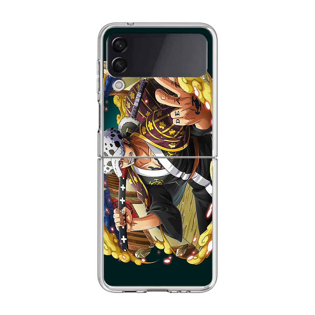 Trafalgar Law In Wano Samsung Galaxy Z Flip 3 Case