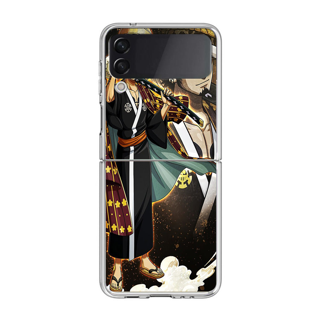 Trafalgar Law Wano Style Samsung Galaxy Z Flip 3 Case