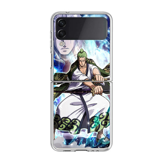 Zoro Two-Sword Style Arc Wano Samsung Galaxy Z Flip 3 Case