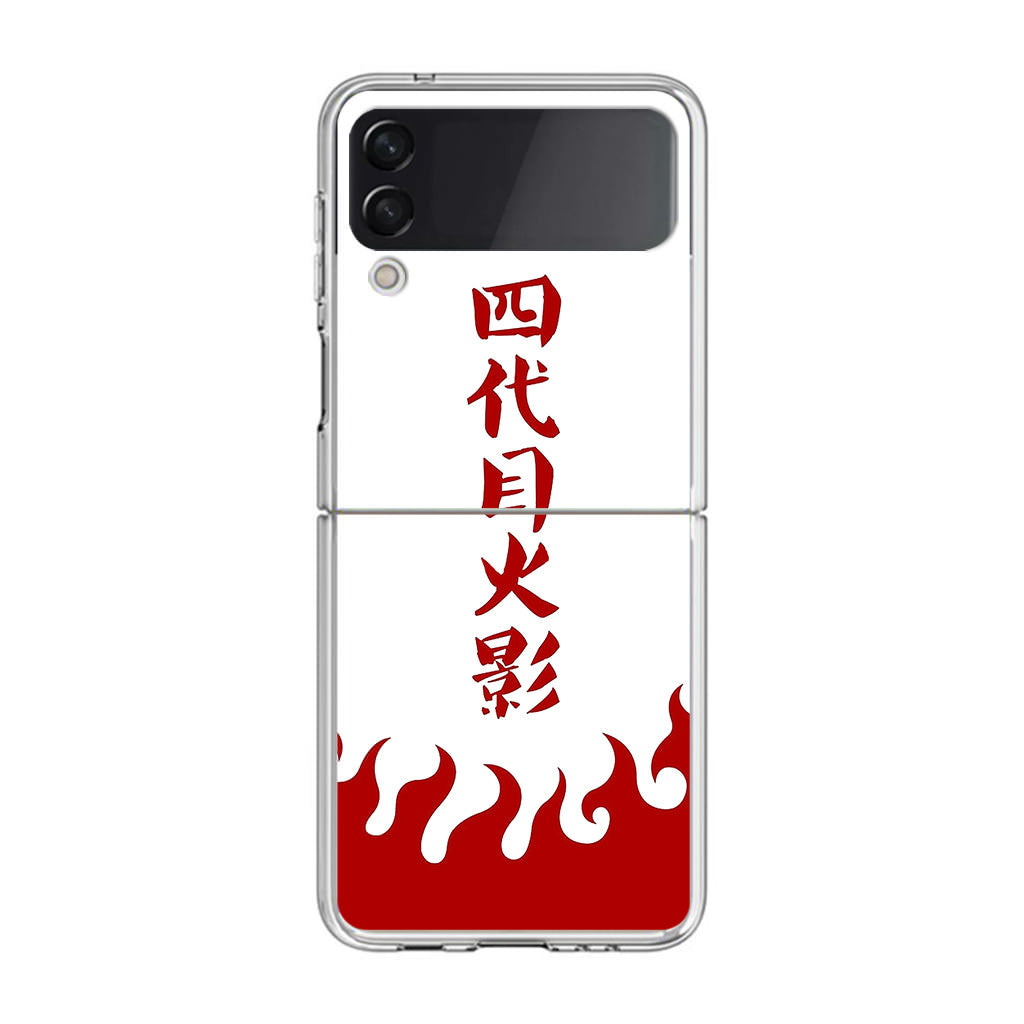 4th Hokage Cloak Samsung Galaxy Z Flip 3 Case