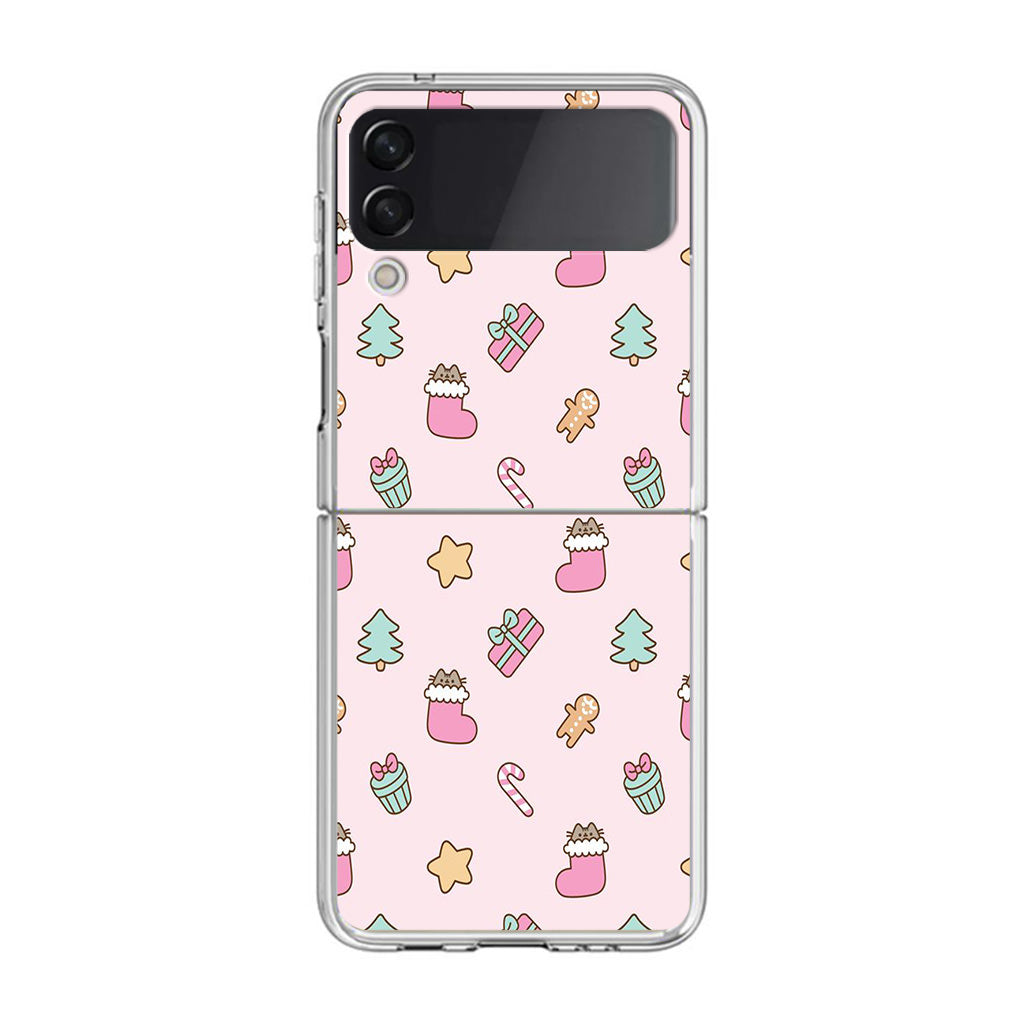 About Chrismas Pattern Samsung Galaxy Z Flip 3 Case