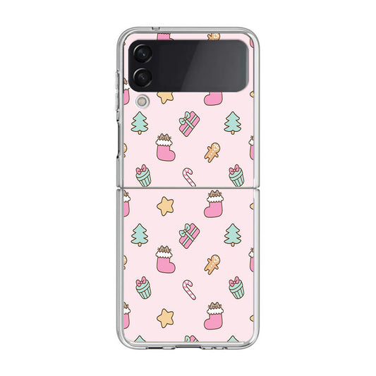 About Chrismas Pattern Samsung Galaxy Z Flip 4 Case