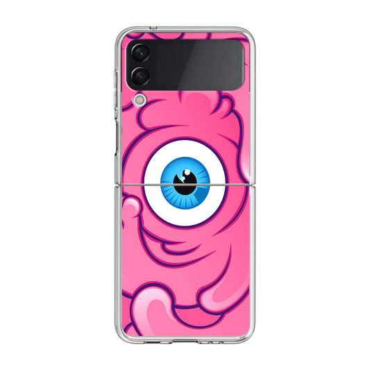 All Seeing Bubble Gum Eye Samsung Galaxy Z Flip 3 Case