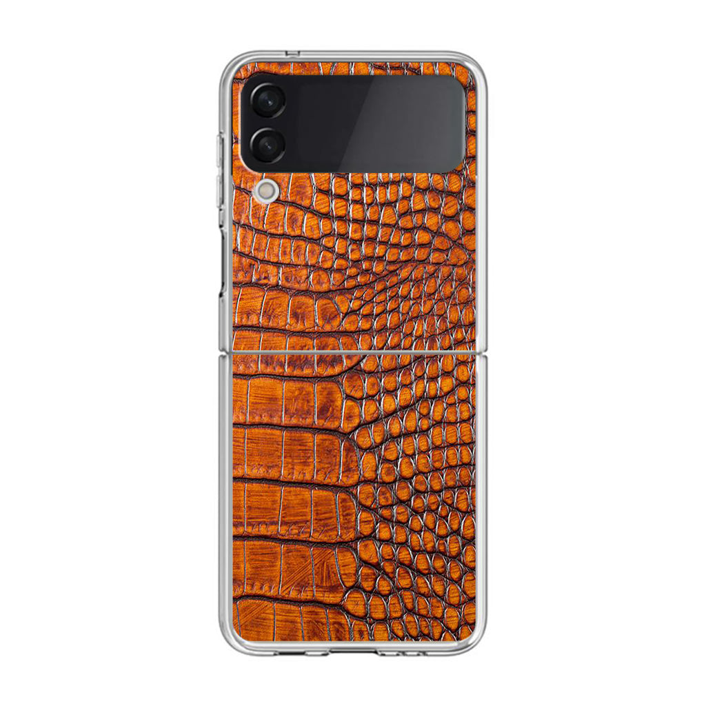 Alligator Skin Samsung Galaxy Z Flip 4 Case