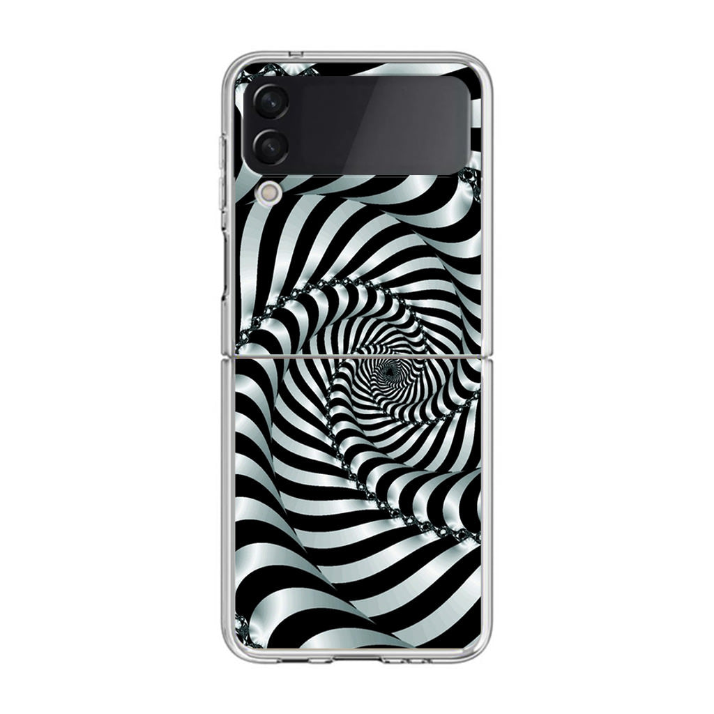 Artistic Spiral 3D Samsung Galaxy Z Flip 3 Case