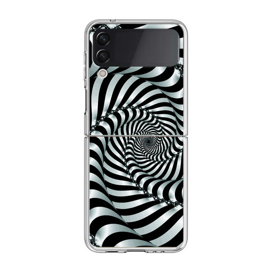 Artistic Spiral 3D Samsung Galaxy Z Flip 4 Case