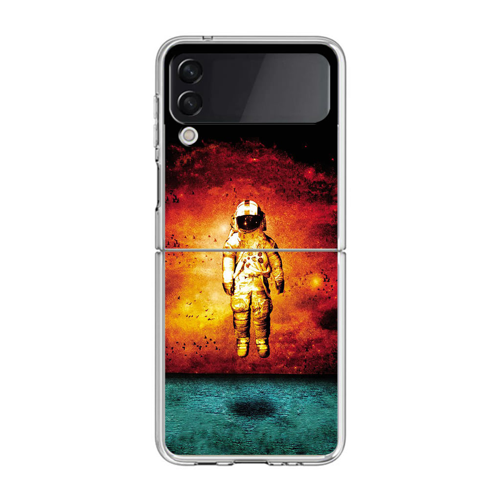 Astronaut Deja Entendu Samsung Galaxy Z Flip 3 Case