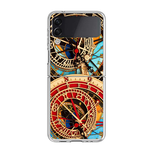 Astronomical Clock Samsung Galaxy Z Flip 3 Case