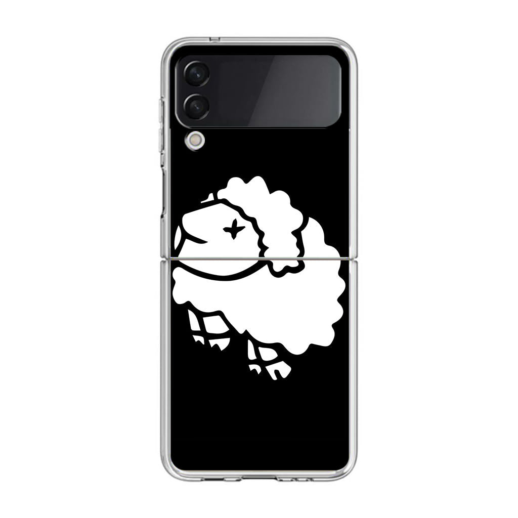 Baa Baa White Sheep Samsung Galaxy Z Flip 3 Case