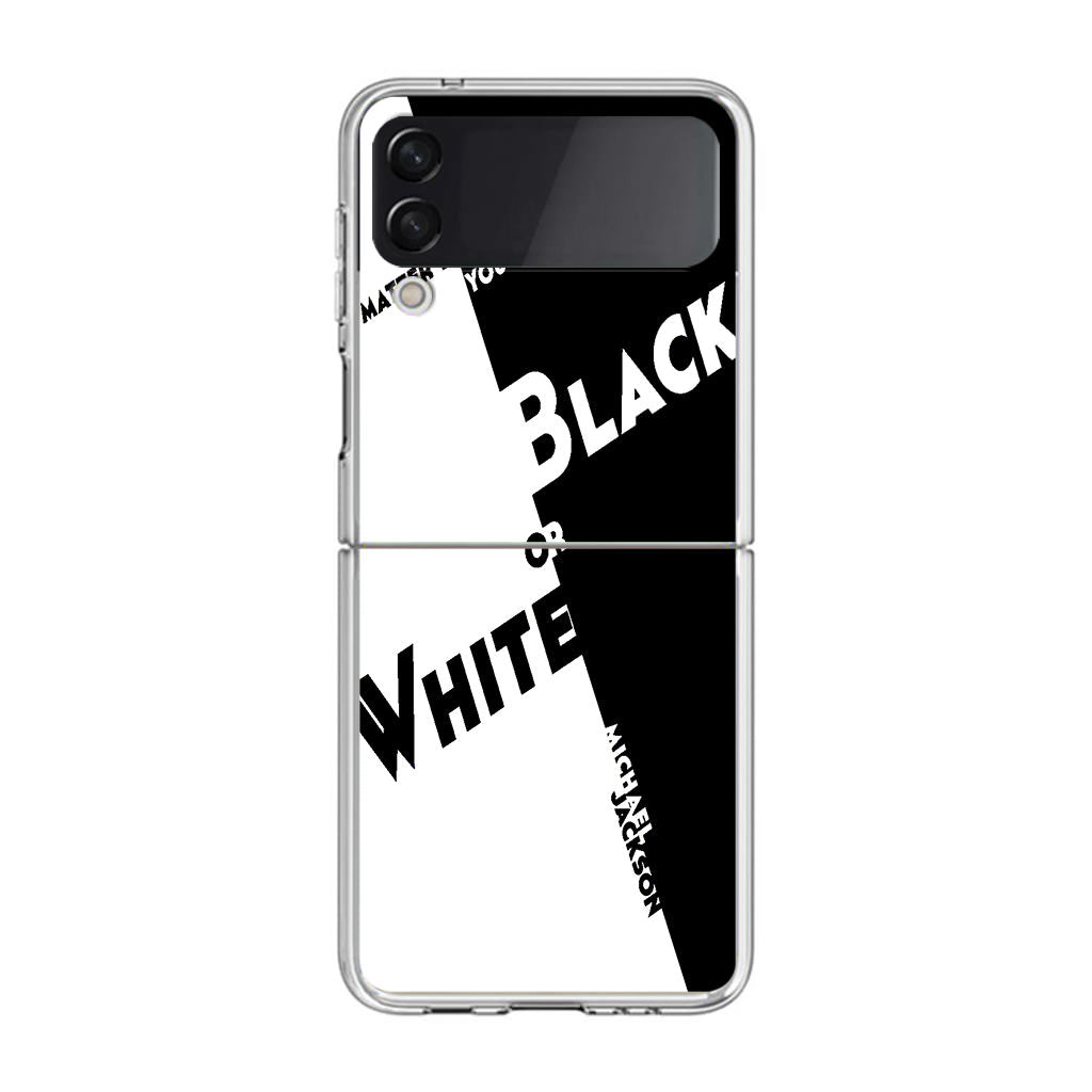 Black Or White Michael Jackson Samsung Galaxy Z Flip 3 Case