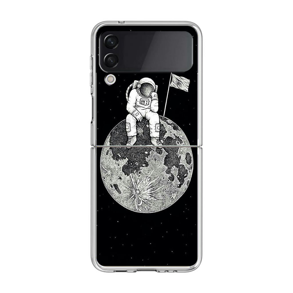 Bored Astronaut Samsung Galaxy Z Flip 3 Case