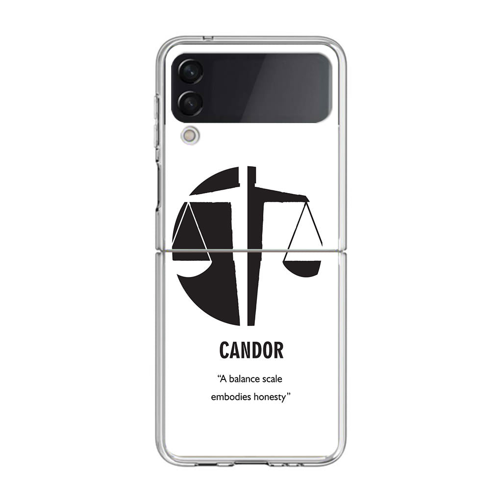 Candor Divergent Faction Samsung Galaxy Z Flip 3 Case