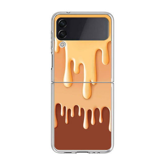 Cheese & Butter Dripping Samsung Galaxy Z Flip 3 Case