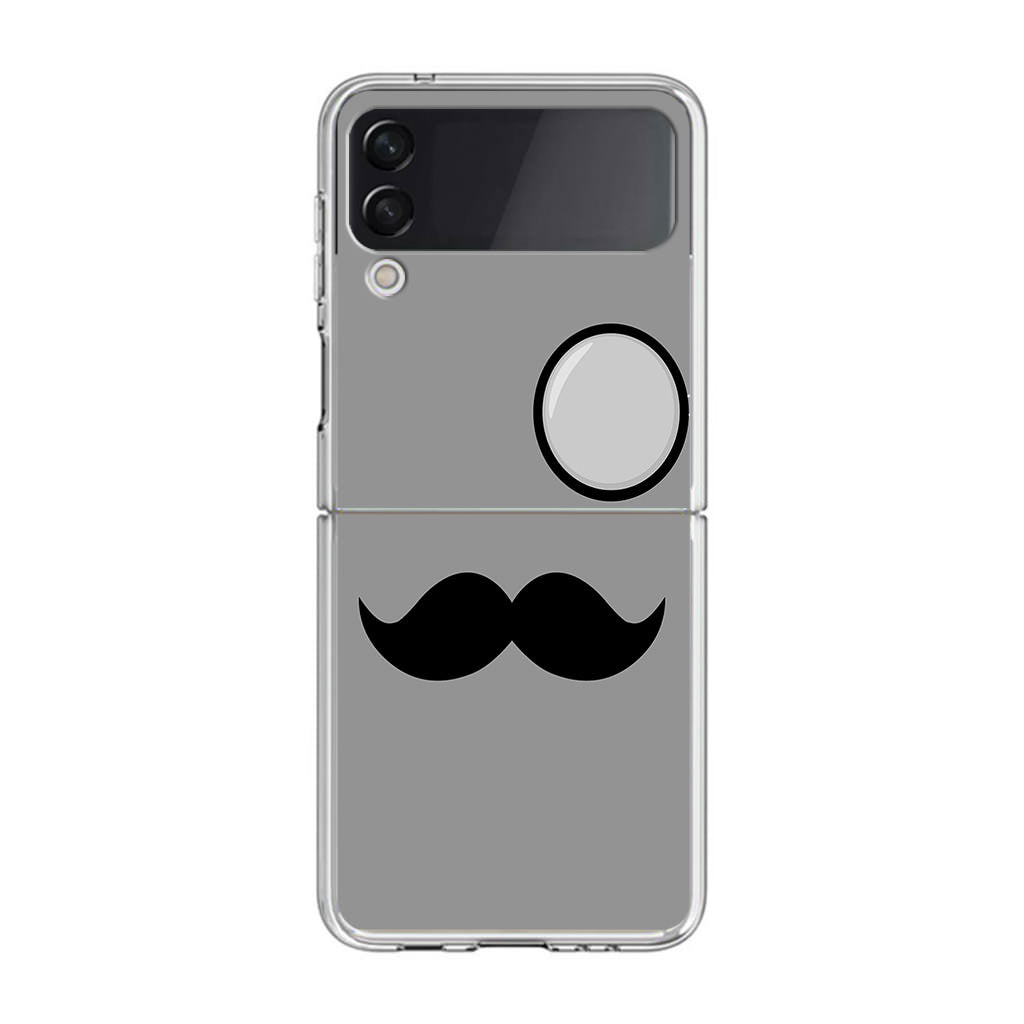 Classy Mustache Samsung Galaxy Z Flip 3 Case