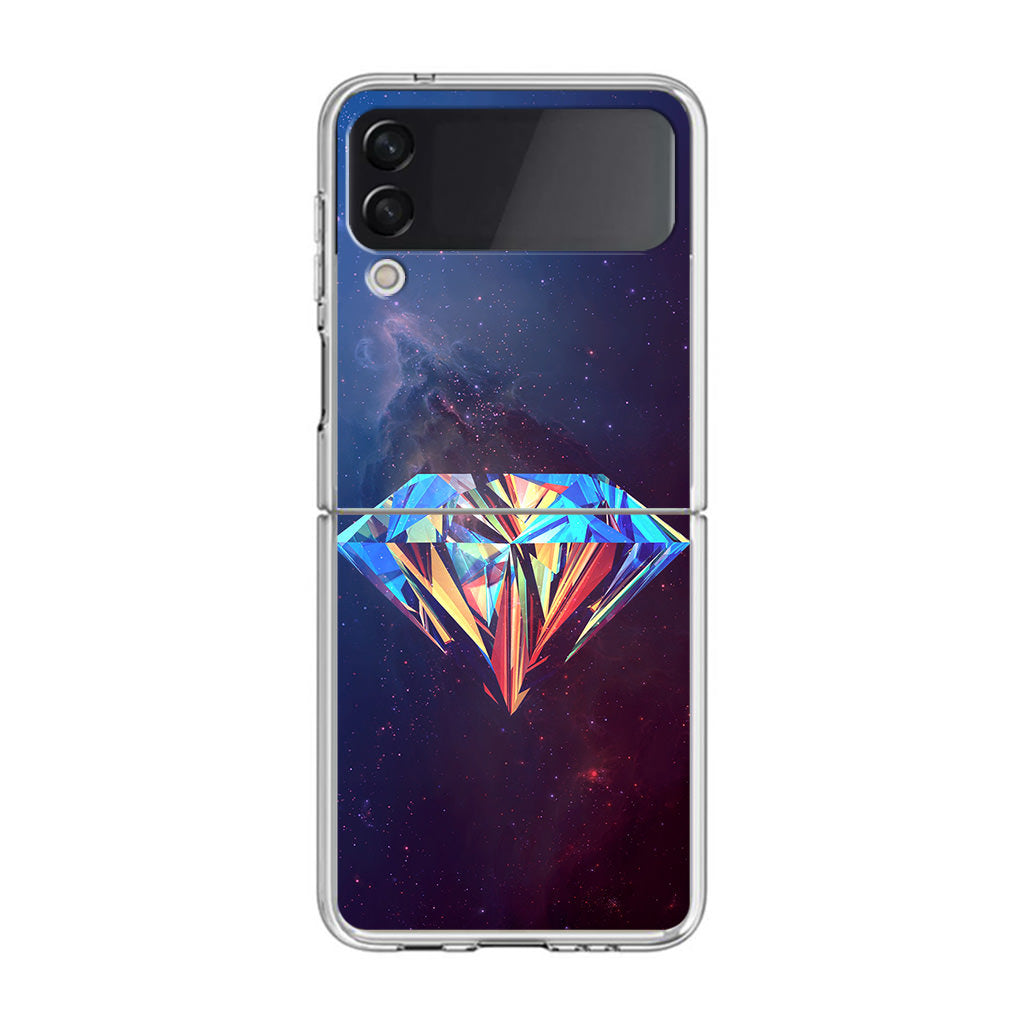 Diamond Supply Space Samsung Galaxy Z Flip 3 Case