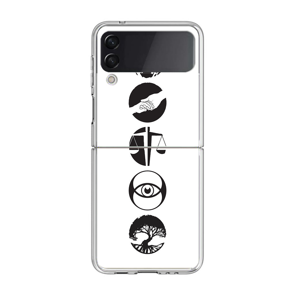 Divergent Factions Samsung Galaxy Z Flip 3 Case