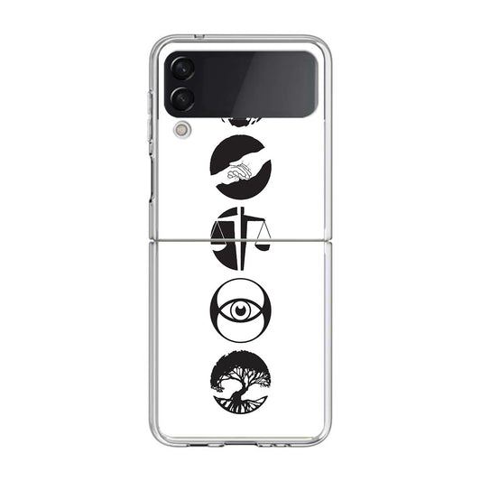 Divergent Factions Samsung Galaxy Z Flip 4 Case