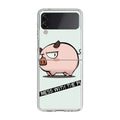 Dont Mess With The Pig Samsung Galaxy Z Flip 4 Case