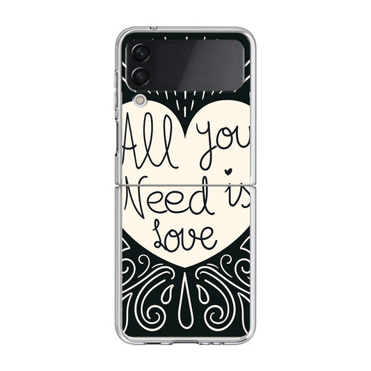 Drawn Love Samsung Galaxy Z Flip 3 Case