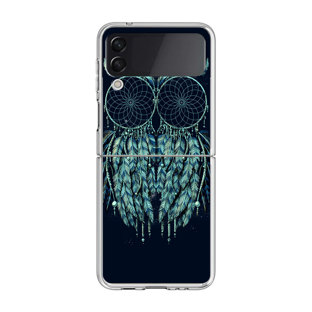 Dream Catcher Owl Samsung Galaxy Z Flip 3 Case