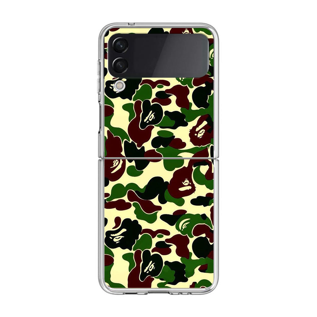 Forest Army Camo Samsung Galaxy Z Flip 3 Case