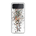 Fragmantacia Art Human Abstract Samsung Galaxy Z Flip 4 Case
