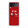Funny Music Headphones Player Buds Samsung Galaxy Z Flip 3 Case