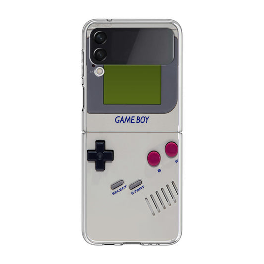 Game Boy Grey Model Samsung Galaxy Z Flip 3 Case