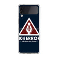 Girlfriend Not Found Error Samsung Galaxy Z Flip 3 Case